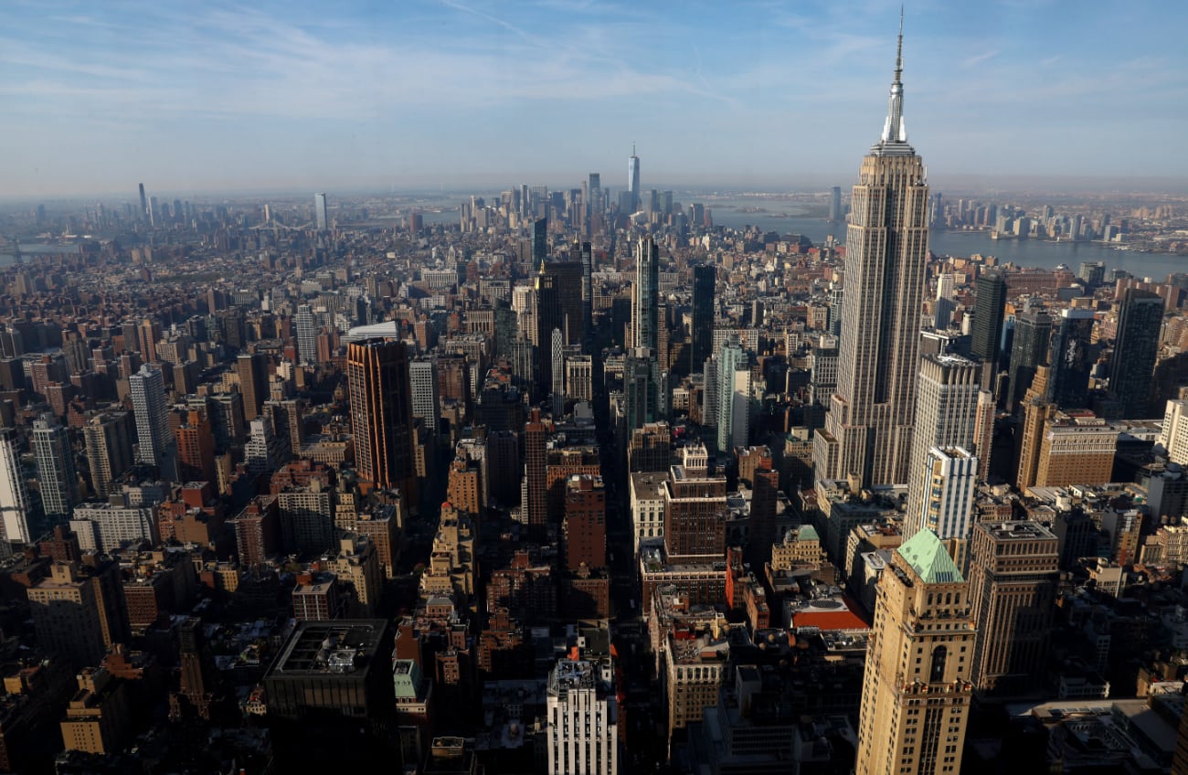 Más de 631.000 viviendas de Nueva York están expuestas a daños por marejadas ciclónicas, con un valor comprometido de USD 329.000 millones (Reuters)