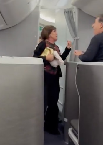 El incidente fue registrado en