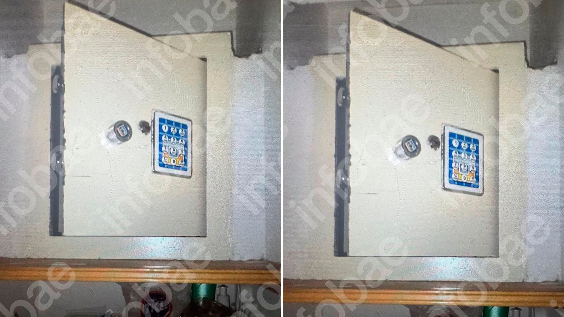 La caja fuerte de la jubilada asesinada en San Isidro