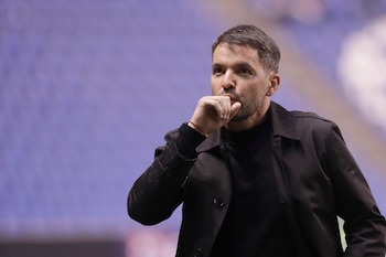 El entrenador de Cruz Azul