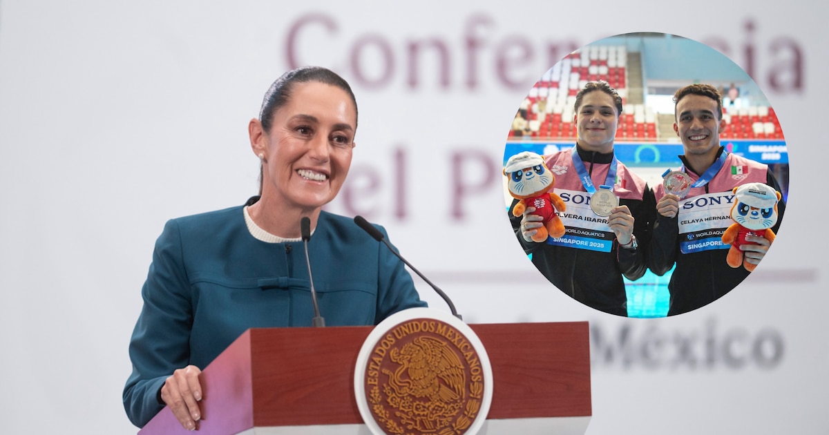 ¡Orgullo Mexicano en Singapur! Sheinbaum Felicitó a la Delegación en el Mundial de Deportes Acuáticos 2025