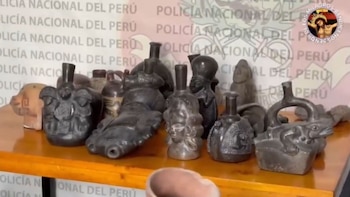 Capturan en Lince a sujeto que vendía piezas arqueológicas a través de las redes sociales. (Fuente: RPP)
