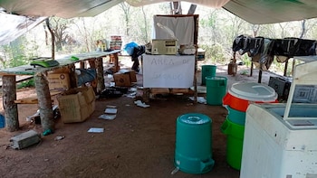 Un laboratorio de cocaína en