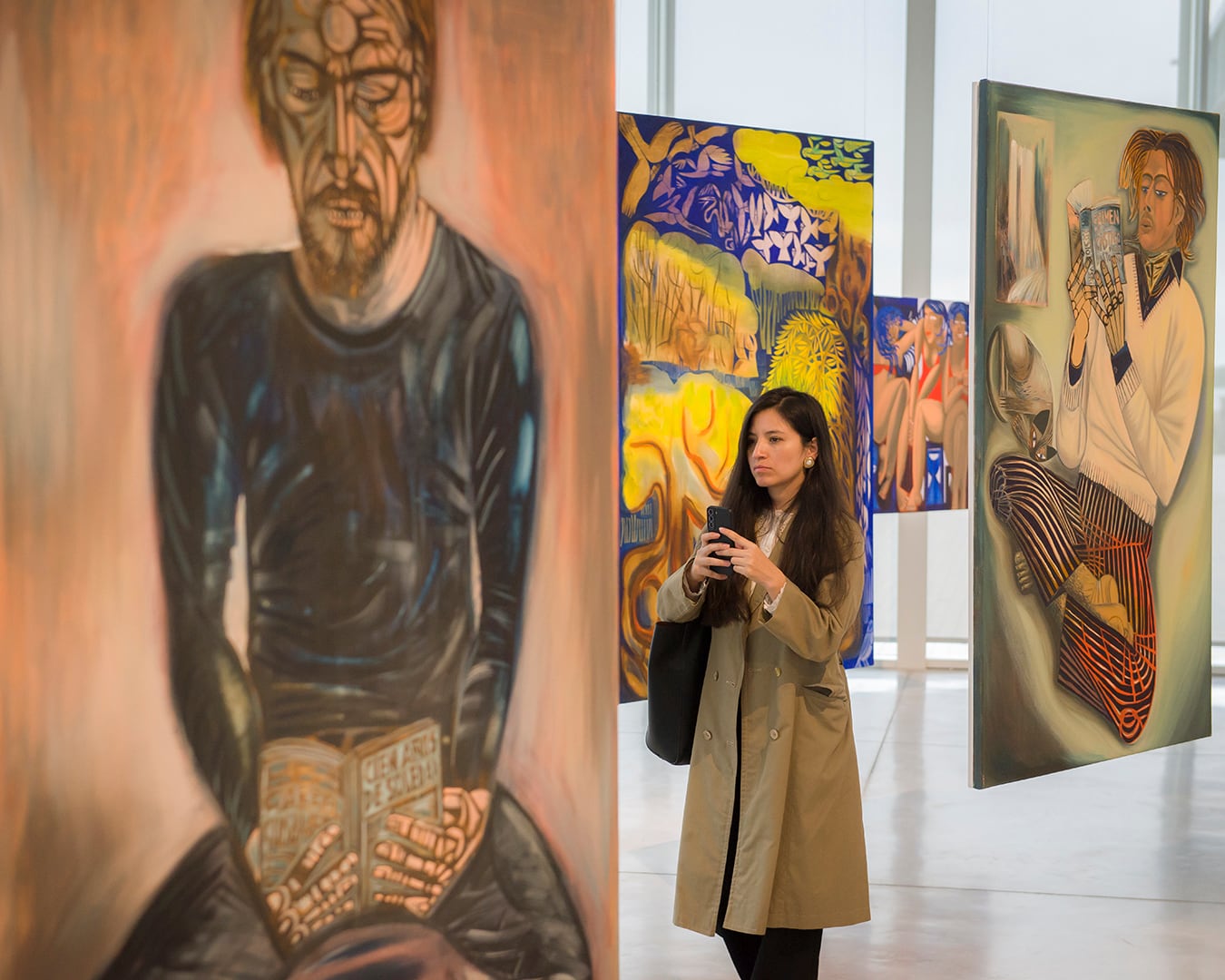 La muestra presenta desde paisajes y retratos a anécdotas de la vida de la artista (Carlos Furman / Malba)