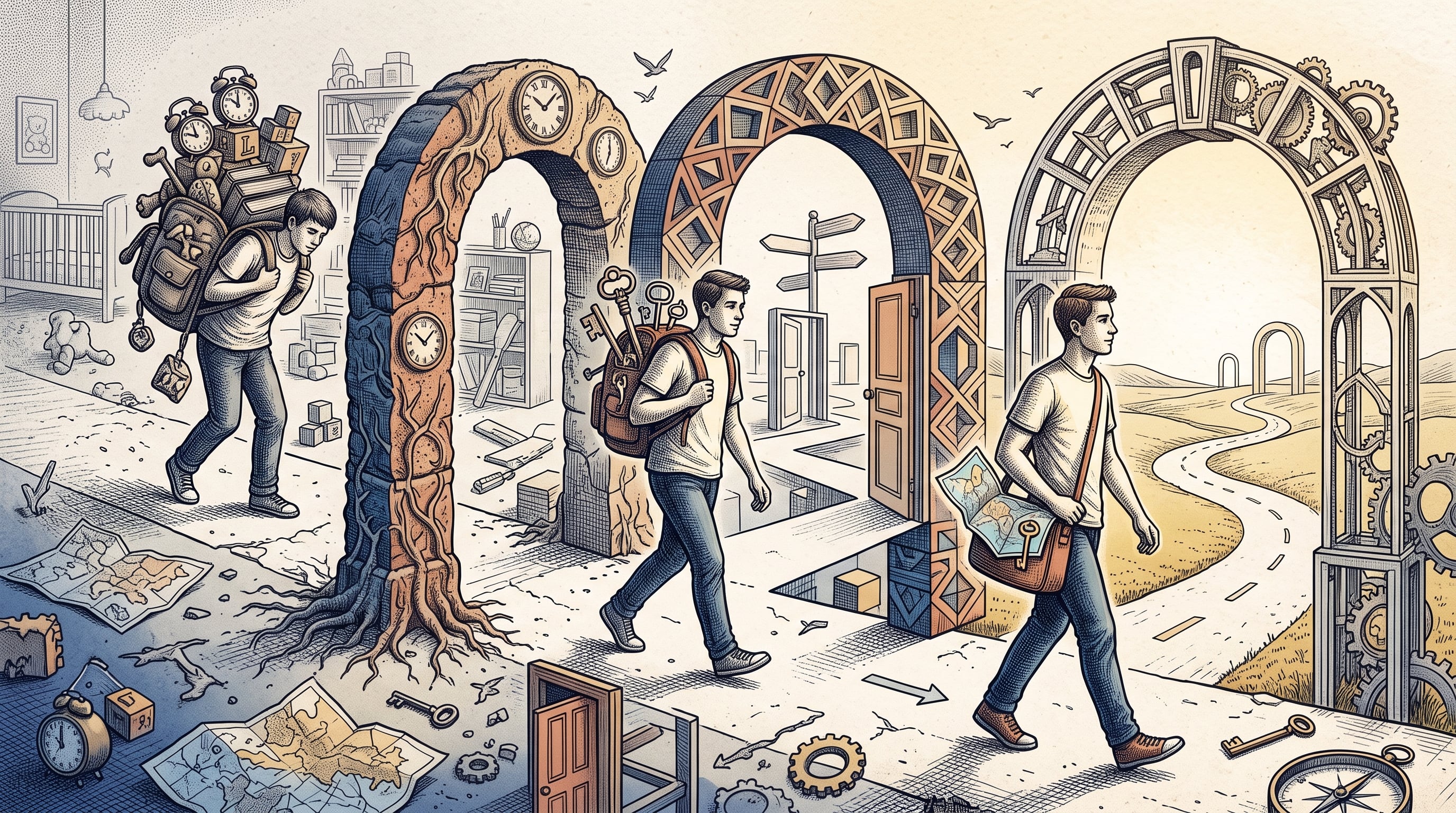 Un estudio de la Asociación Estadounidense de Psicología siguió a 2.482 universitarios durante dos décadas para evaluar su actitud hacia la madurez (Imagen Ilustrativa Infobae)