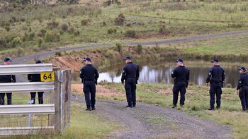 La policía realiza una búsqueda