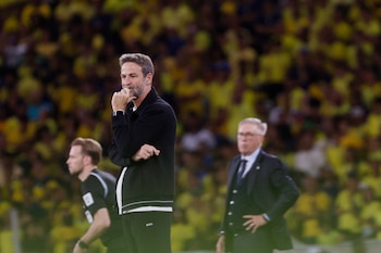 La expectativa de Thomas Christiansen marca la concentración de Panamá antes del Mundial 2026. EFE/ Antonio Lacerda