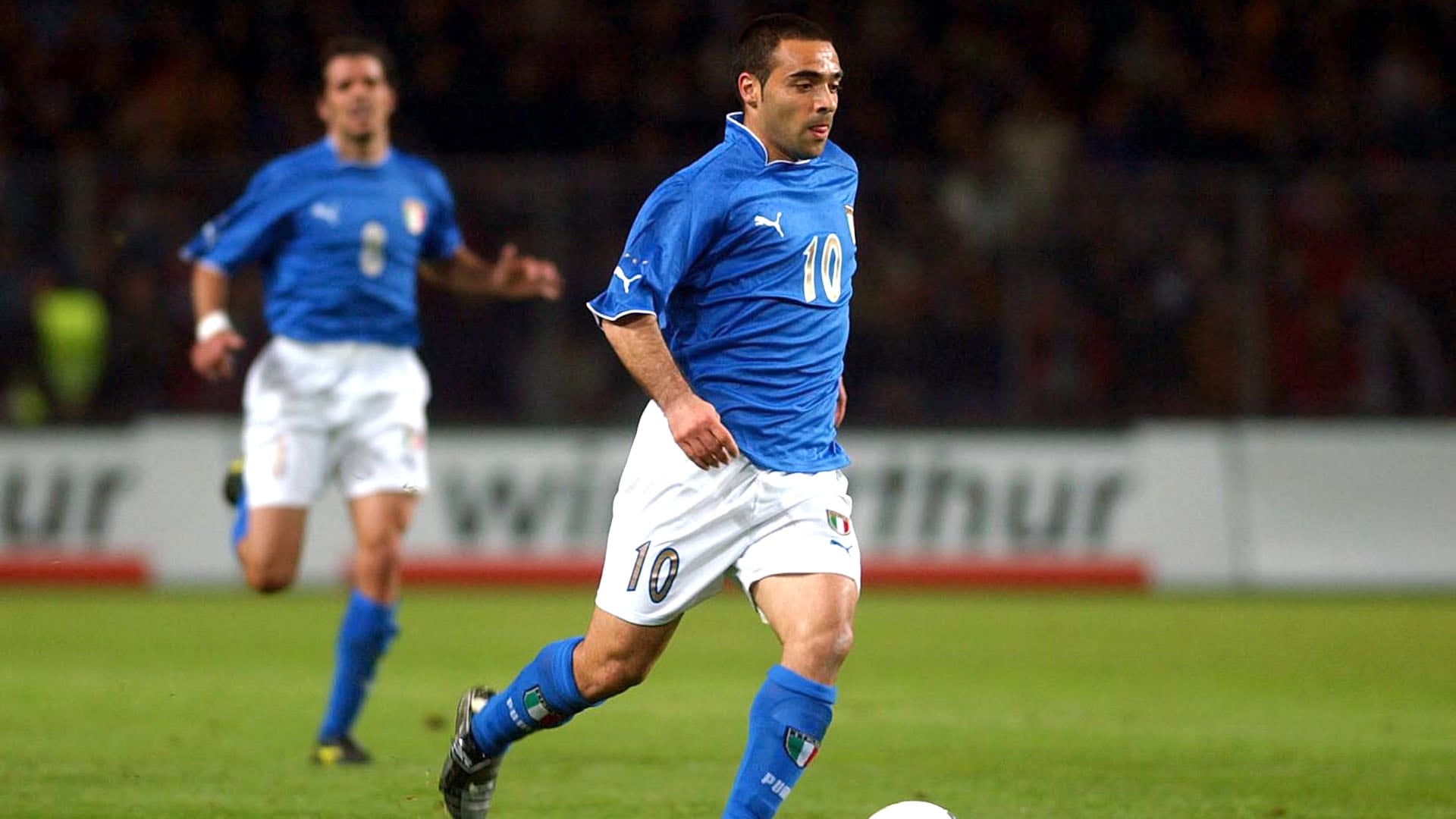Fabrizio Miccoli supo defender los colores de la selección italiana de fútbol (Grosby)