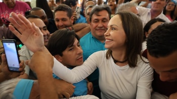 La oposición venezolana celebró el regreso de María Corina Machado: “Es momento de avanzar hacia una transición democrática”