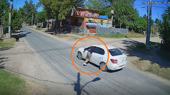 Arrastró por más de cinco