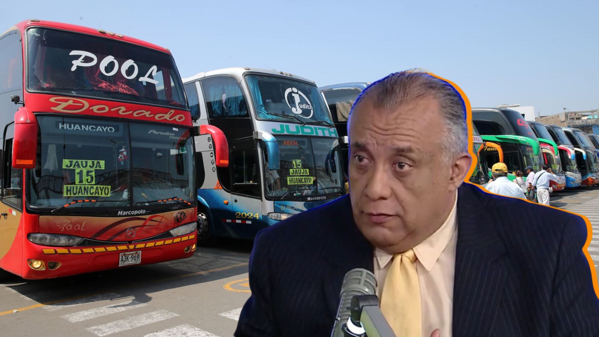 Martín Ojeda, de la Cámara Internacional del Transporte. | Infobae Perú
