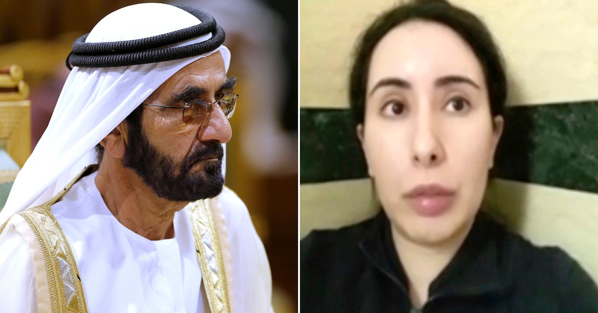 La princesa Latifa al Maktoum, hija del emir de Dubái, fue vista por primera vez desde que denunció que había sido secuestrada por su padre - Infobae