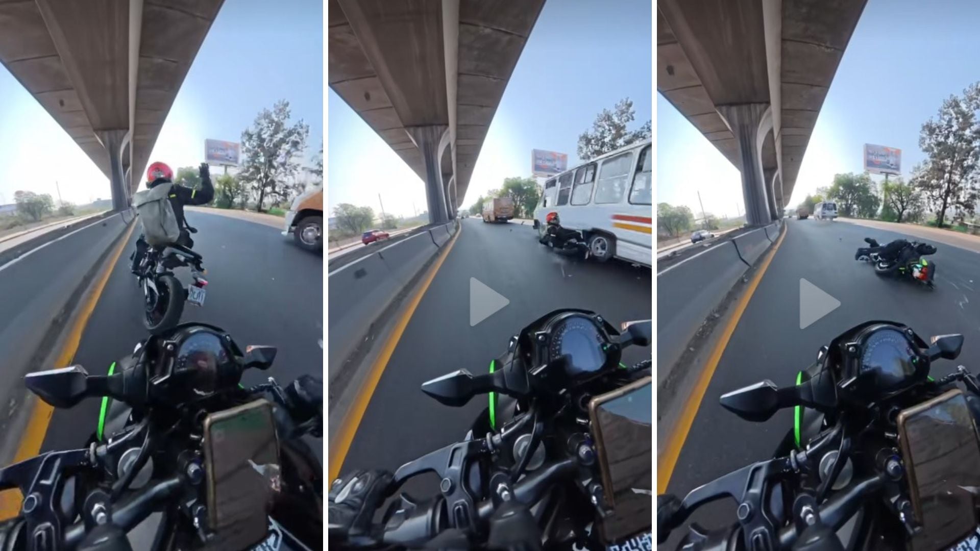 Mariana Aguilar, conocida como “La Milano”, contó cómo fue embestida por otro motociclista y las consecuencias económicas que todavía enfrenta.