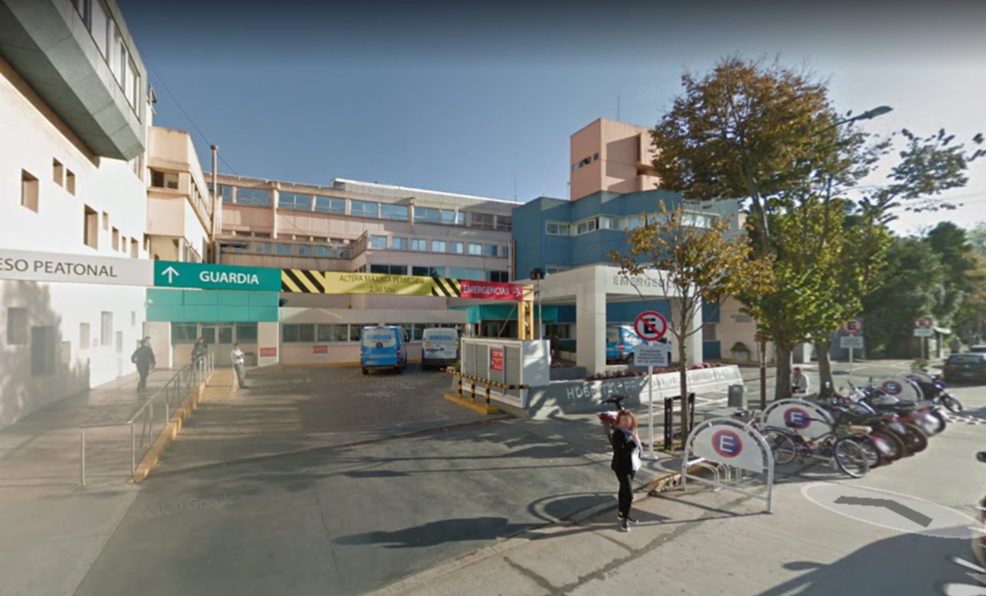 Los heridos fueron trasladados al Hospital Privado de Comunidad de Mar del Plata para que fueran atendidos