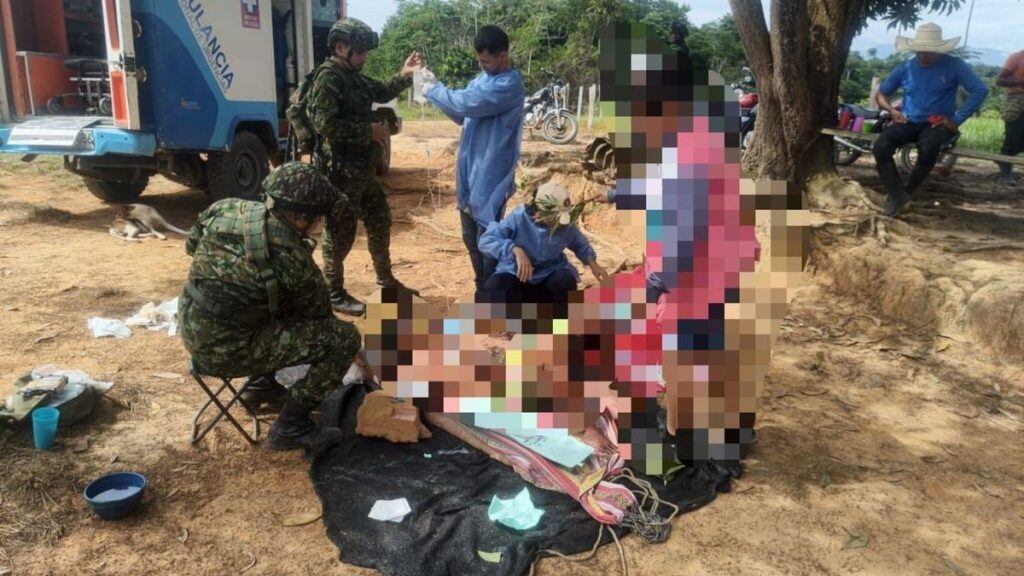 Mina antipersonal del ELN hiere a una mujer en la vereda Caño Indio, cerca de caminos y viviendas campesinas - crédito Ejército Nacional