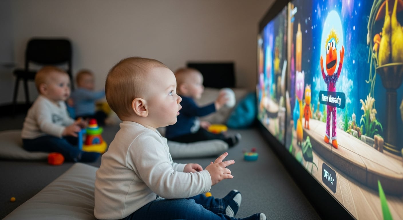 El experimento con bebés australianos evidenció la capacidad de aprender vocabulario en mandarín mediante entornos de realidad extendida sin la presencia de un adulto (Imagen Ilustrativa Infobae)