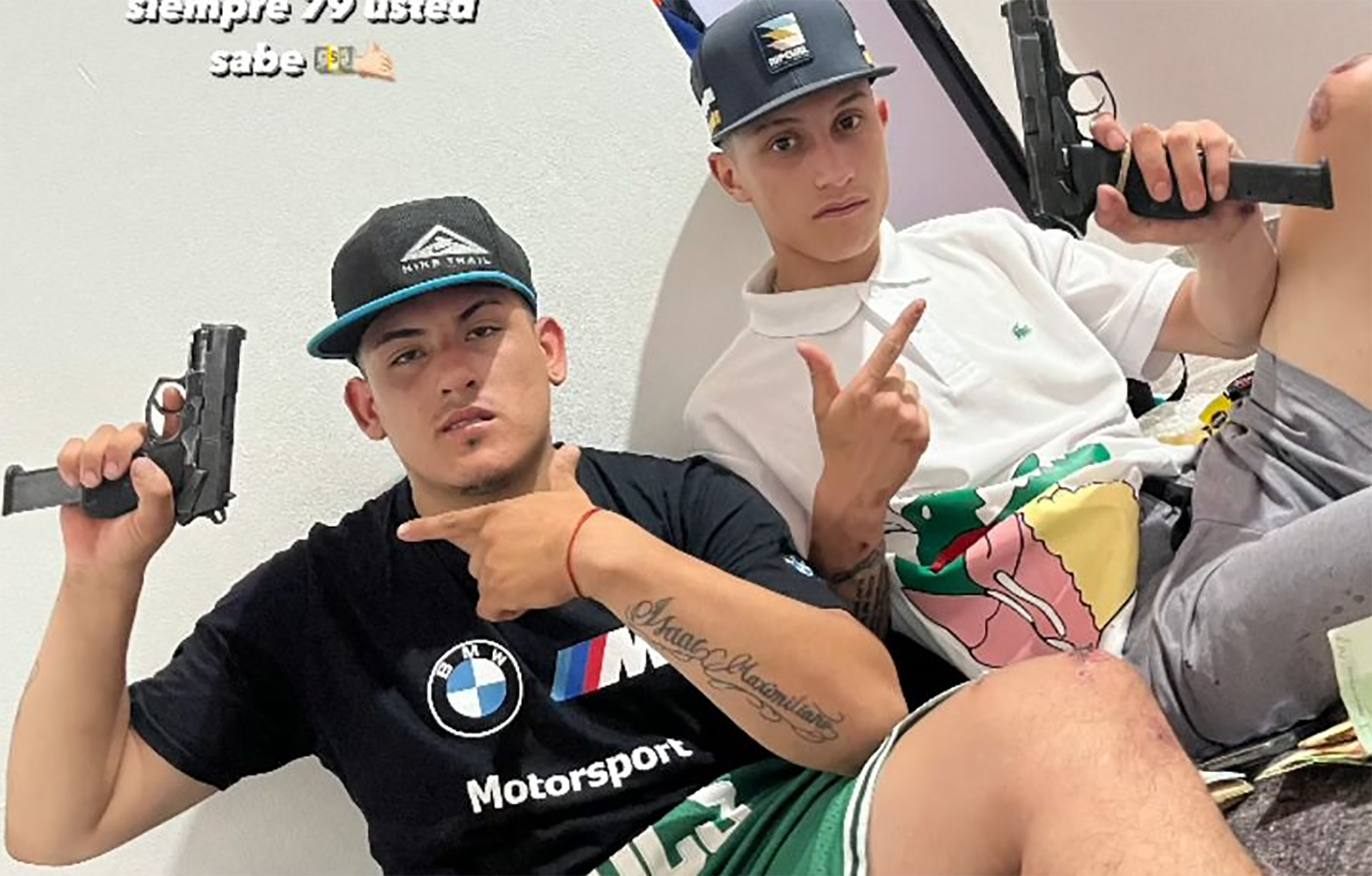 Los hermanos Tobías y Antón Monzón, líderes de la banda