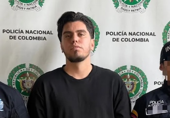Mexicano capturado en Medellín