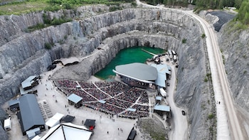 En una antigua cantera