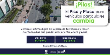 Pico y placa en Bogotá