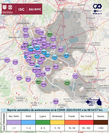 informe Cires sismo