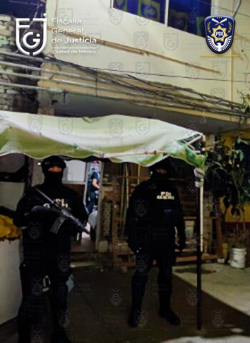 El inmueble quedó resguardado por