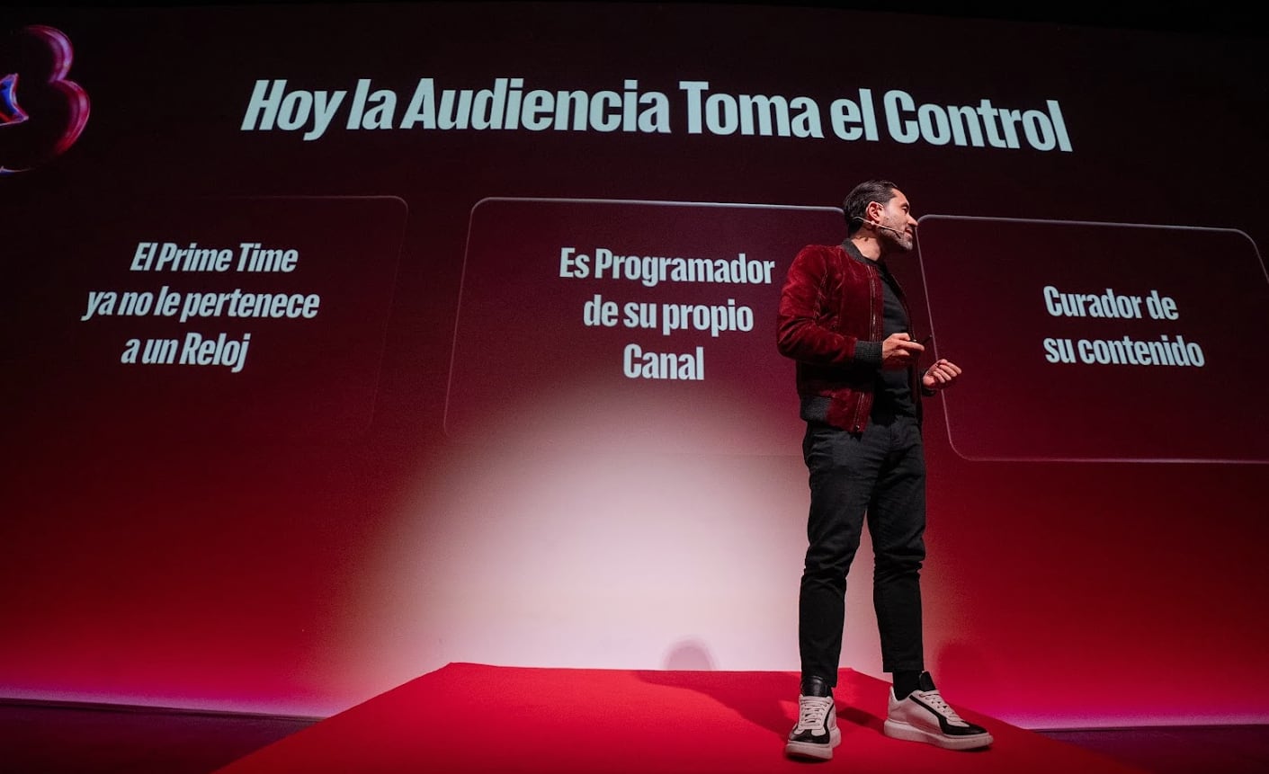 Juan C. Vallejo, director general de Google Argentina en Brandcast de YouTube.