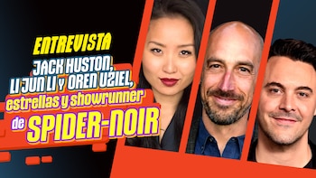 Entrevistamos a Jack Huston, Li Jun Li y Oten Uziel, estrellas y showrunner de Spider-Noir