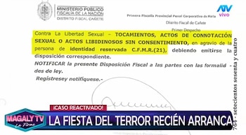 Fiesta del Terror: exMiss Trujillo rompe su silencio tras ser citada por Fiscalía siete años después. Captura: Magaly TV La Firme.