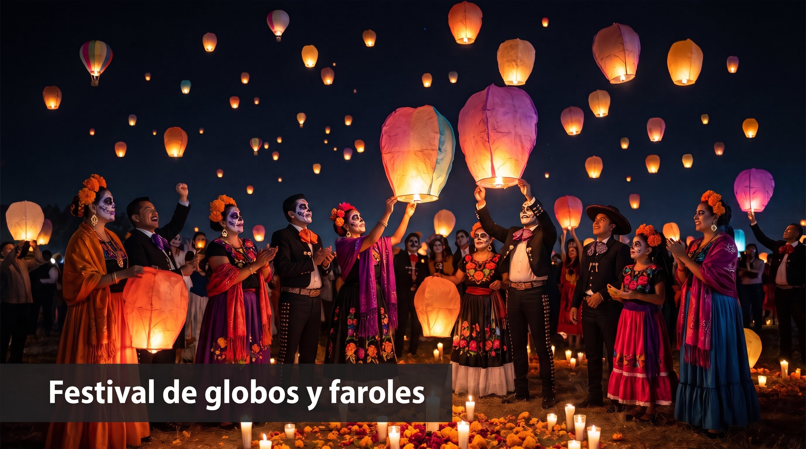 Festival de globos y faroles en CDMX: cuándo es y dónde verlos por Día de Muertos