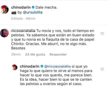 El enfrentamiento entre Darín y
