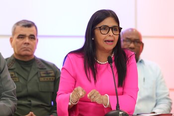 06/08/2019 La vicepresidenta de Venezuela
