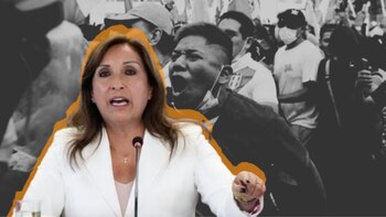 Dina Boluarte se enfrentó a