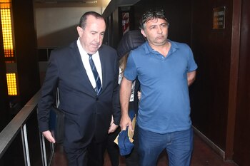 Así entraba a declarar la