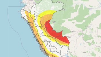 Los avisos del Senamhi son