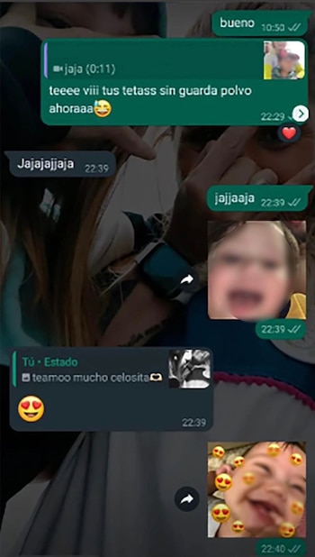 El chat entre la maestra
