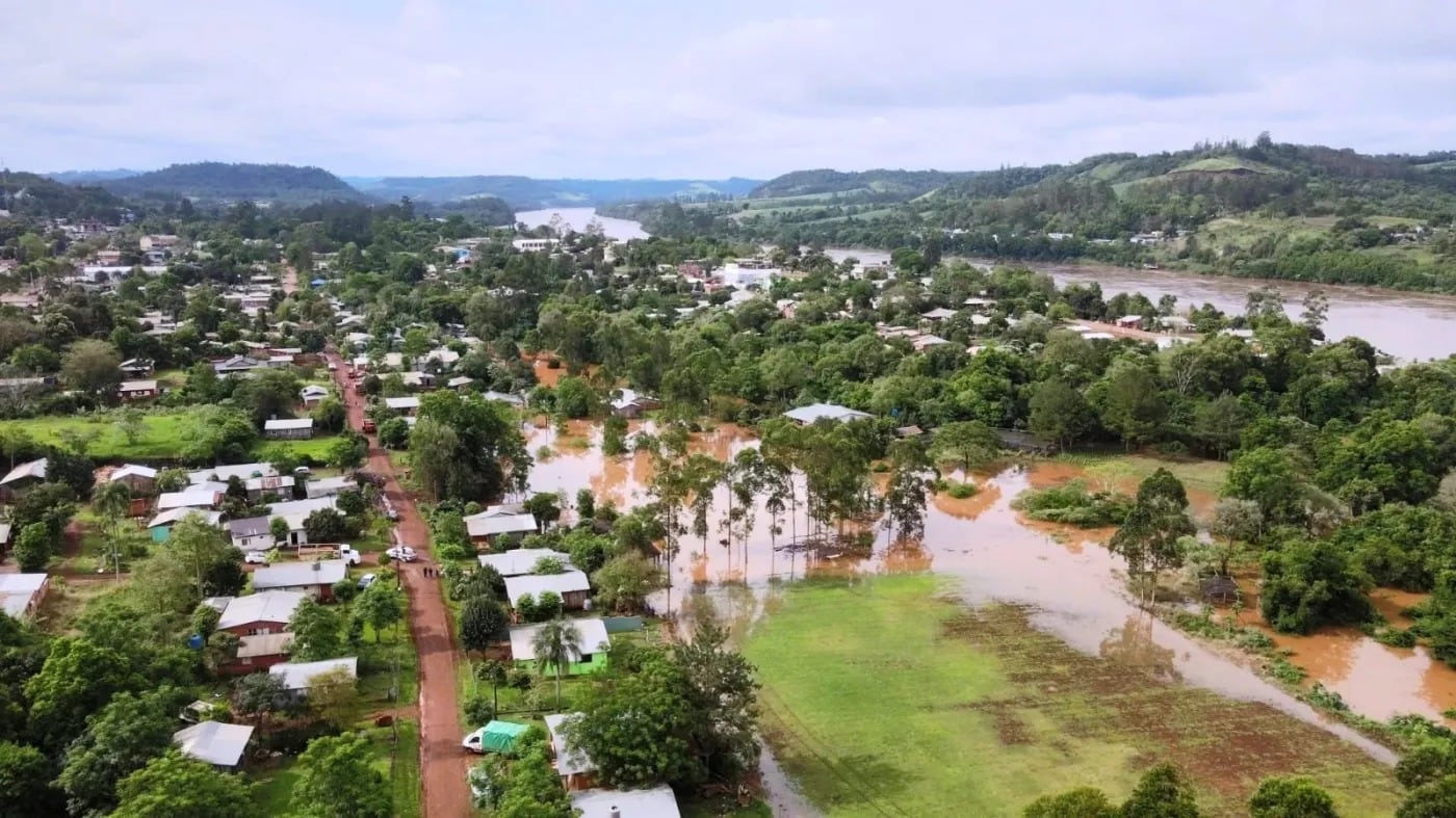 La crecida del Paraná complicó los accesos en Misiones y puso en riesgo al ganado en Corrientes: “Hay productores que están con el agua encima”