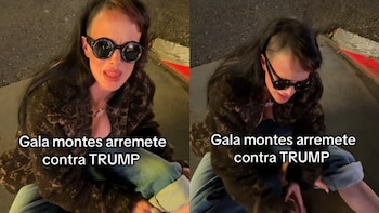 Gala Montes sufre accidente en EEUU y en video arremete contra Donald Trump: “Casi me muero”
