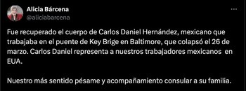 La secretaria dio a conocer
