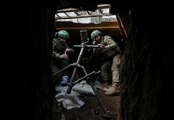 “Estamos luchando lo mejor que podemos y lo mejor que podemos” (Radio Free Europe/Radio Liberty/Serhii Nuzhnenko via REUTERS)