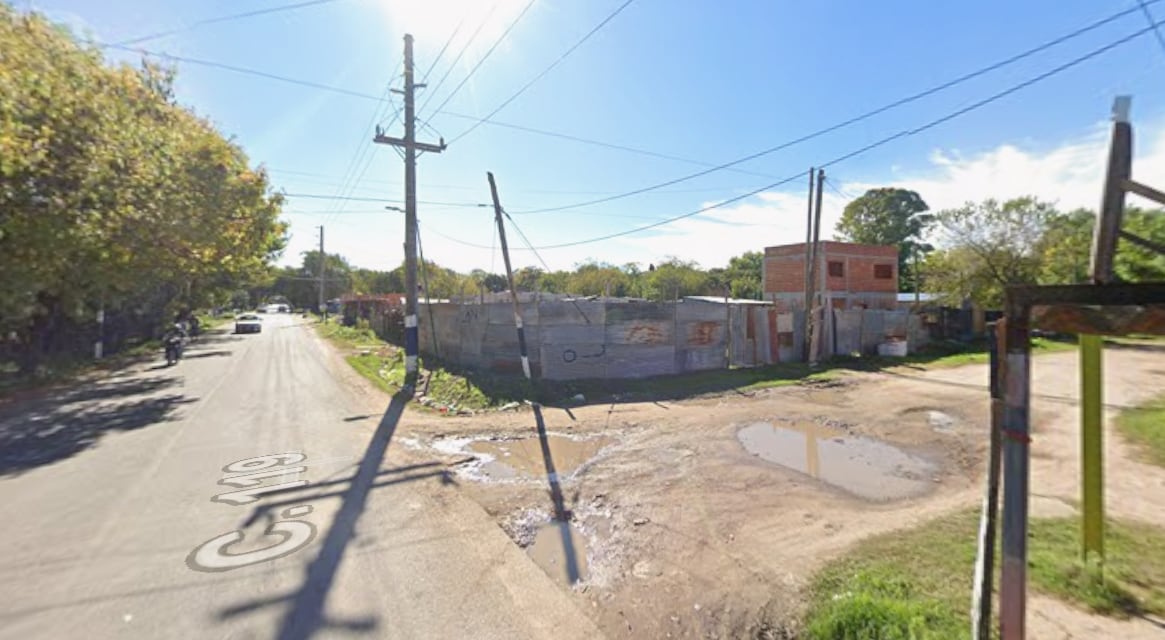 La zona de Villa Elvira donde ocurrió el hecho