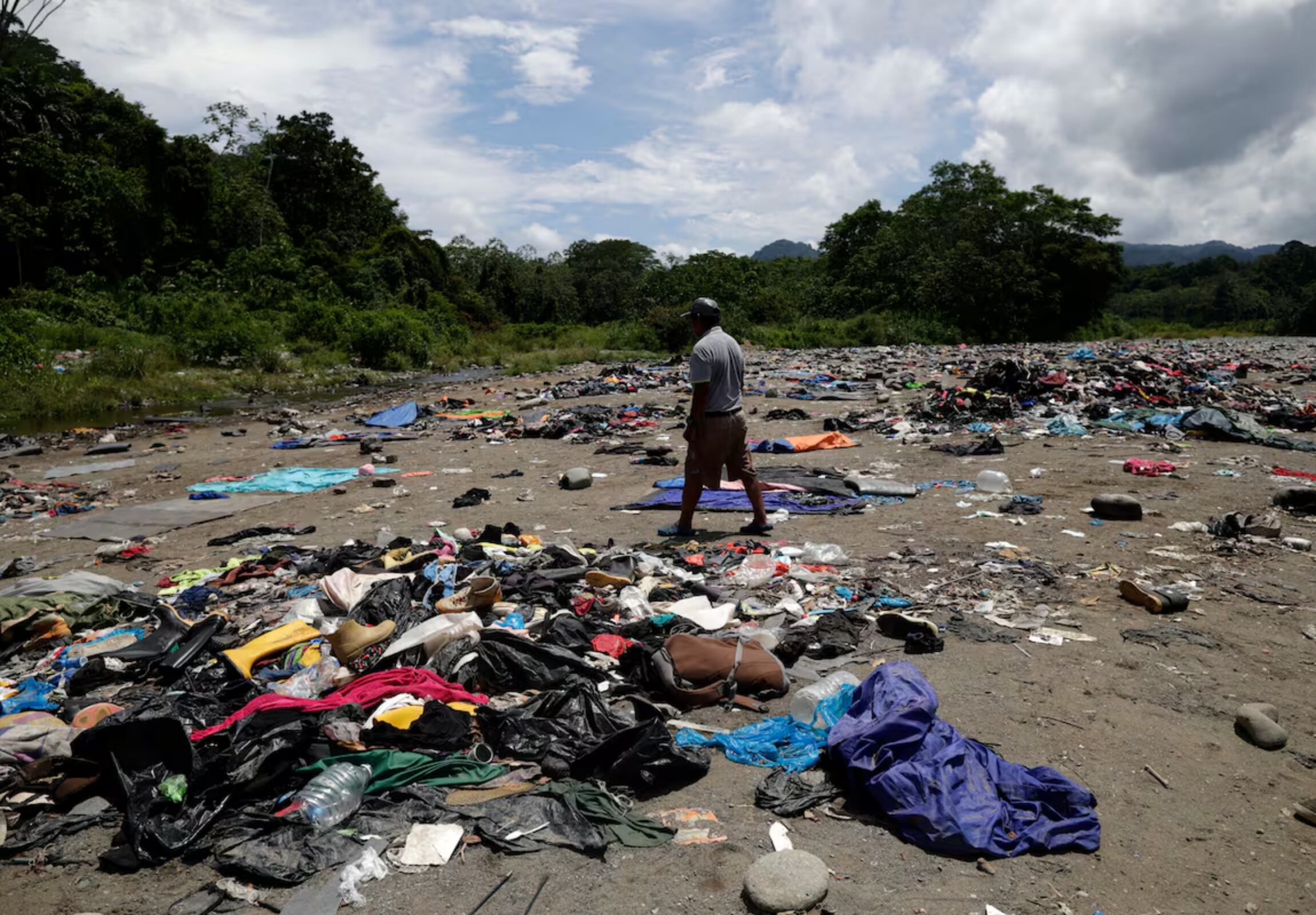 Limpiar el tapón del Darién valdría más de 12 millones de dólares - crédito EFE