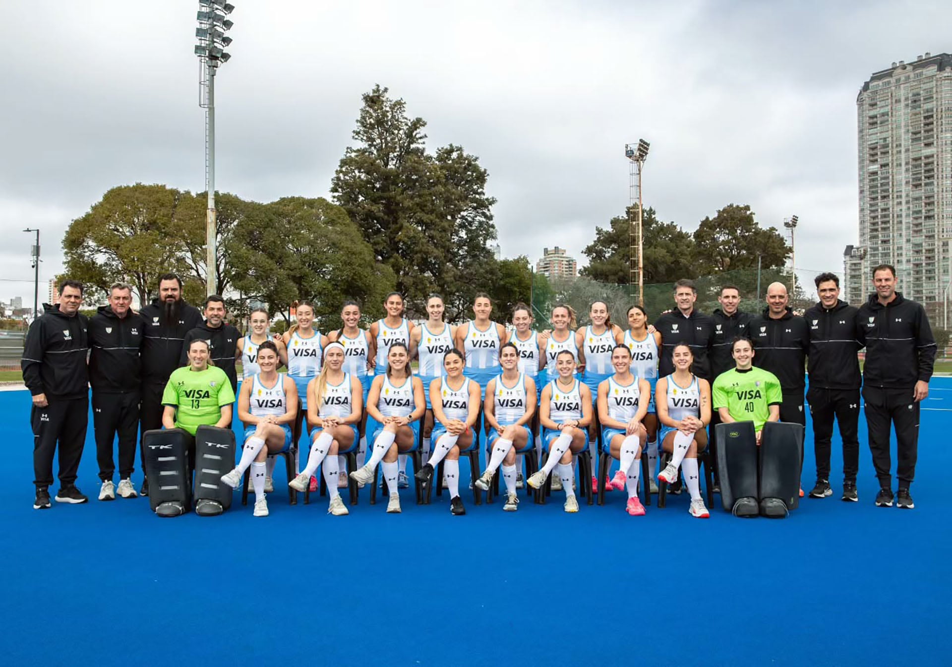 El plantel de Las Leonas para el Mundial 2026