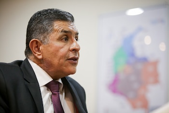 El interventor de la Nueva EPS, Jorge Iván Ospina se refirió al caso de un menor indígena fallecido por un caso de tos ferina - crédito Cristian Bayona/Colprensa