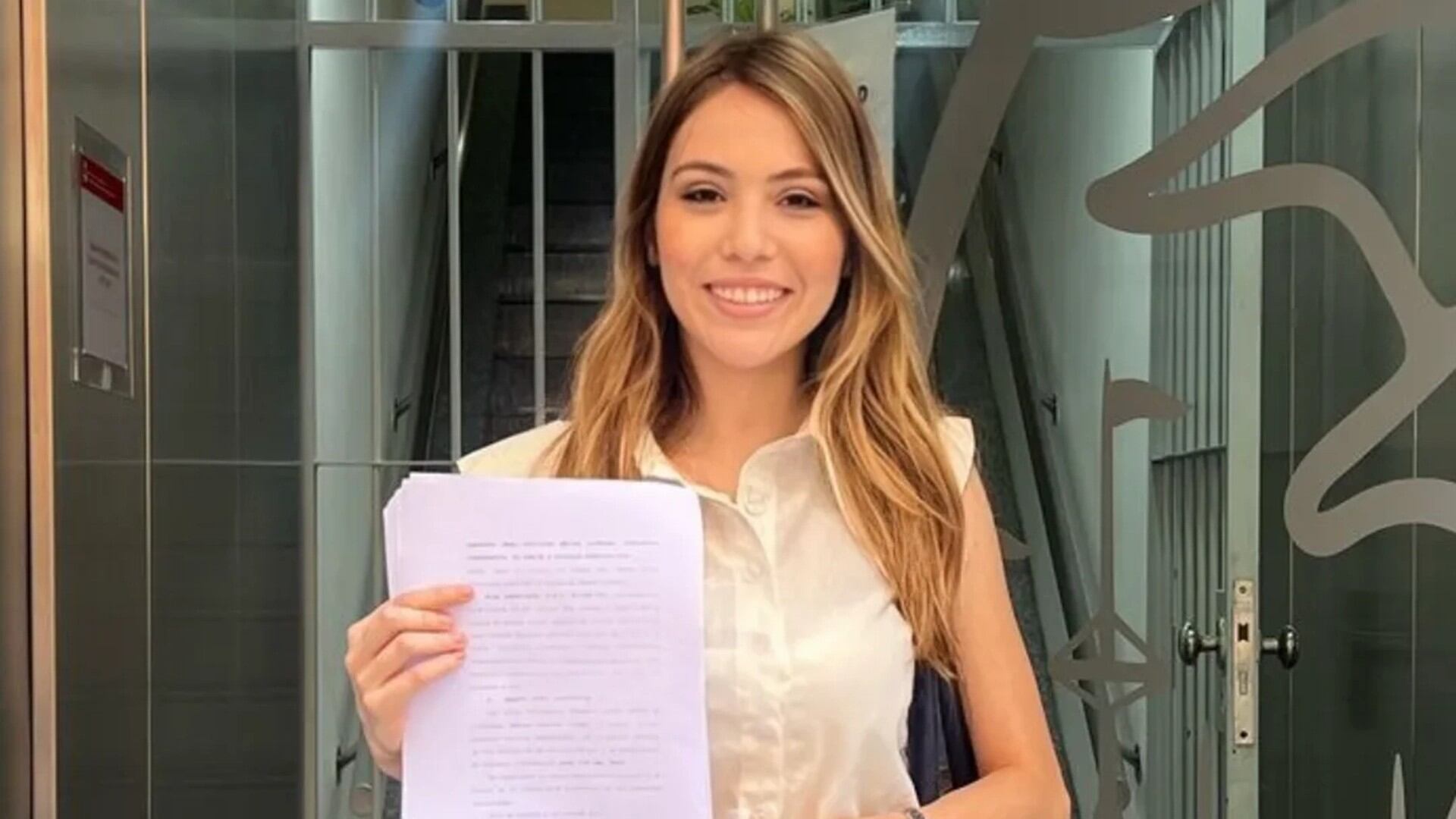 Mila Zurbriggen, candidata a legisladora por Nueva Generación