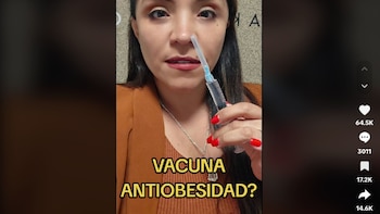 La reportera de televisión Katty