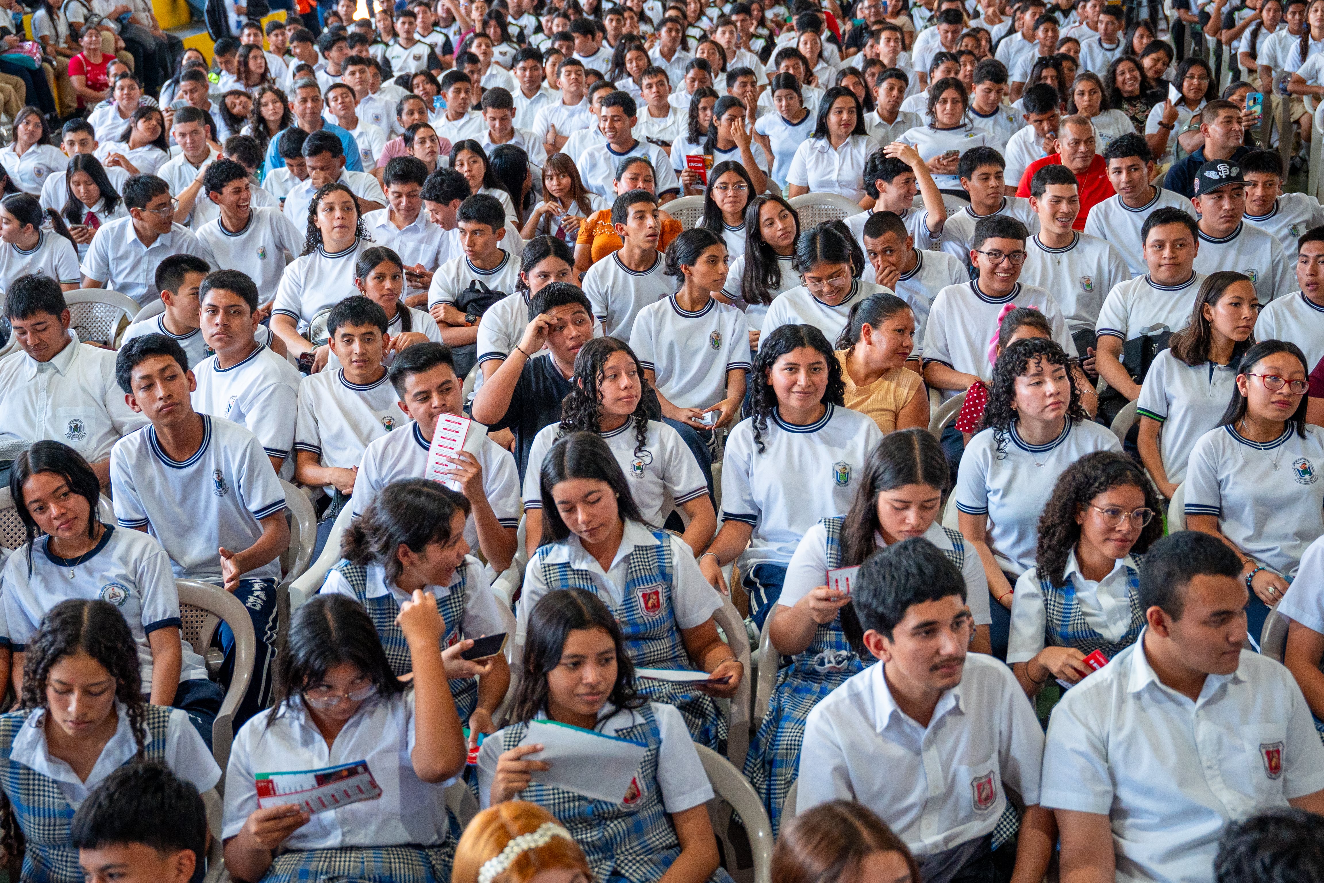 Por primera vez, El Salvador implementa una política integradora que facilita el ingreso universitario para la mayoría de sus bachilleres. (Cortesía: Dirección de Integración)