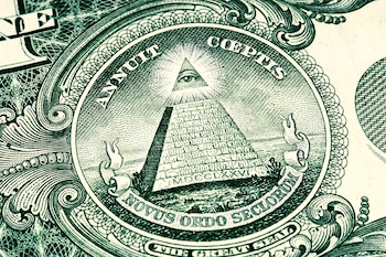 La pirámide del billete de
