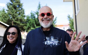 El primer ministro de Albania,