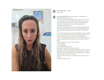 Estefanía Pasquini enfrentó los rumores de embarazo
